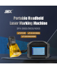 SFX 20W 30W 50W Portable Handheld Laser Marking Machine Fiber Laser Engraver
